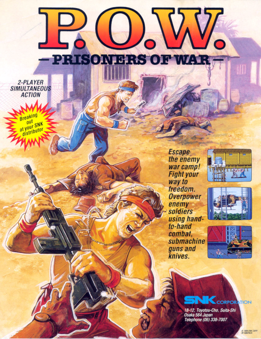 P.O.W. - Prisoners of War (US) Game Cover